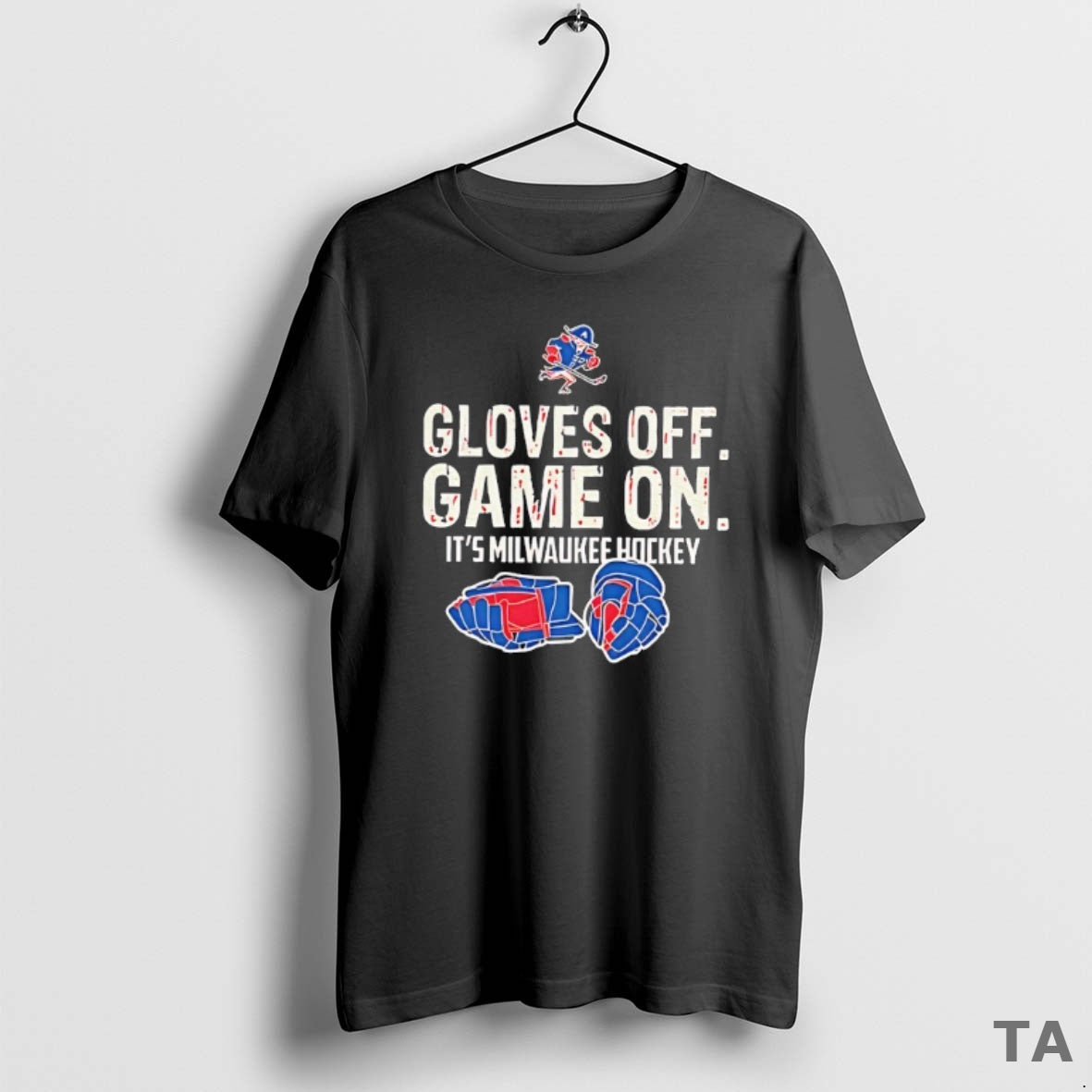 Top Milwaukee Admirals Hockey Gloves Off Game Milwaukee Hockey T-Shirts, Hoodie, Sweatshirt - T-Shirt, Sweatshirt, Hoodie