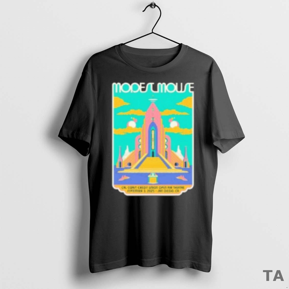 Top Modest Mouse Cal Coast Credit Union Open Air Theatre San Diego Ca T-Shirts, Hoodie, Sweatshirt - T-Shirt, Sweatshirt, Hoodie
