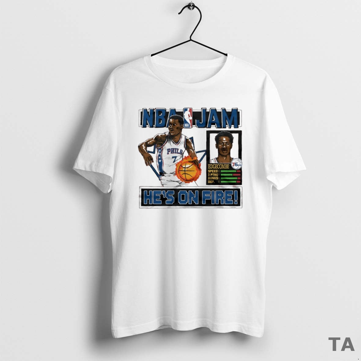 Top Nba Jam Philadelphia 76ers V J T-Shirts, Hoodie, Sweatshirt - T-Shirt, Sweatshirt, Hoodie