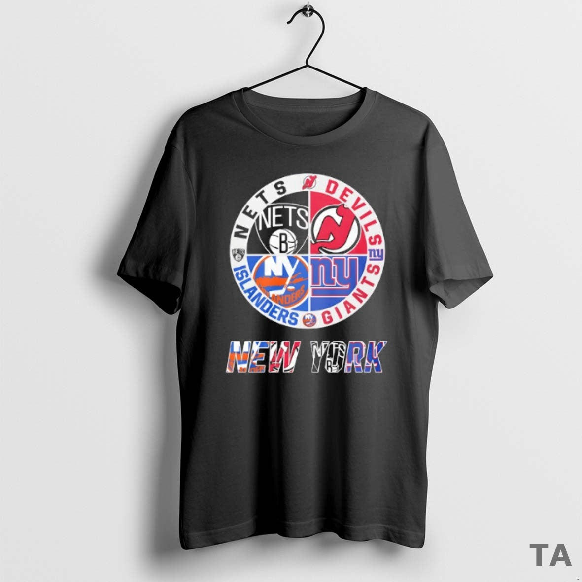 Top New Devils Brooklyn Nets New York Islanders New York Islanders Mashup Logo T-Shirts, Hoodie, Sweatshirt - T-Shirt, Sweatshirt, Hoodie