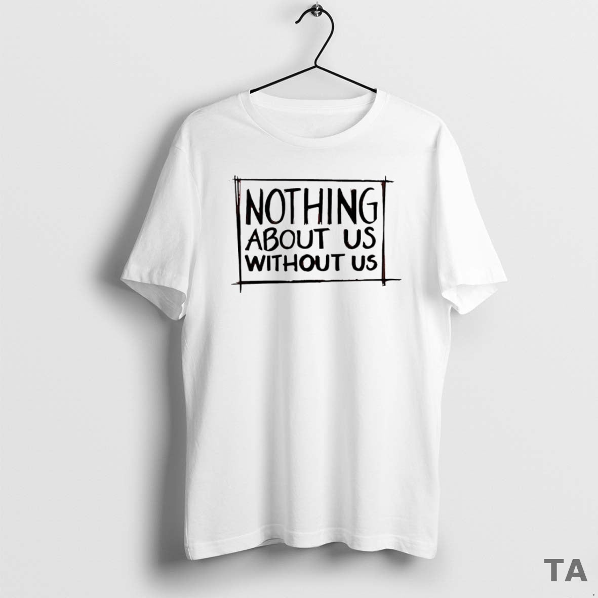 Top Nothing About Us Without Us Circle T-Shirts, Hoodie, Sweatshirt - T-Shirt, Sweatshirt, Hoodie
