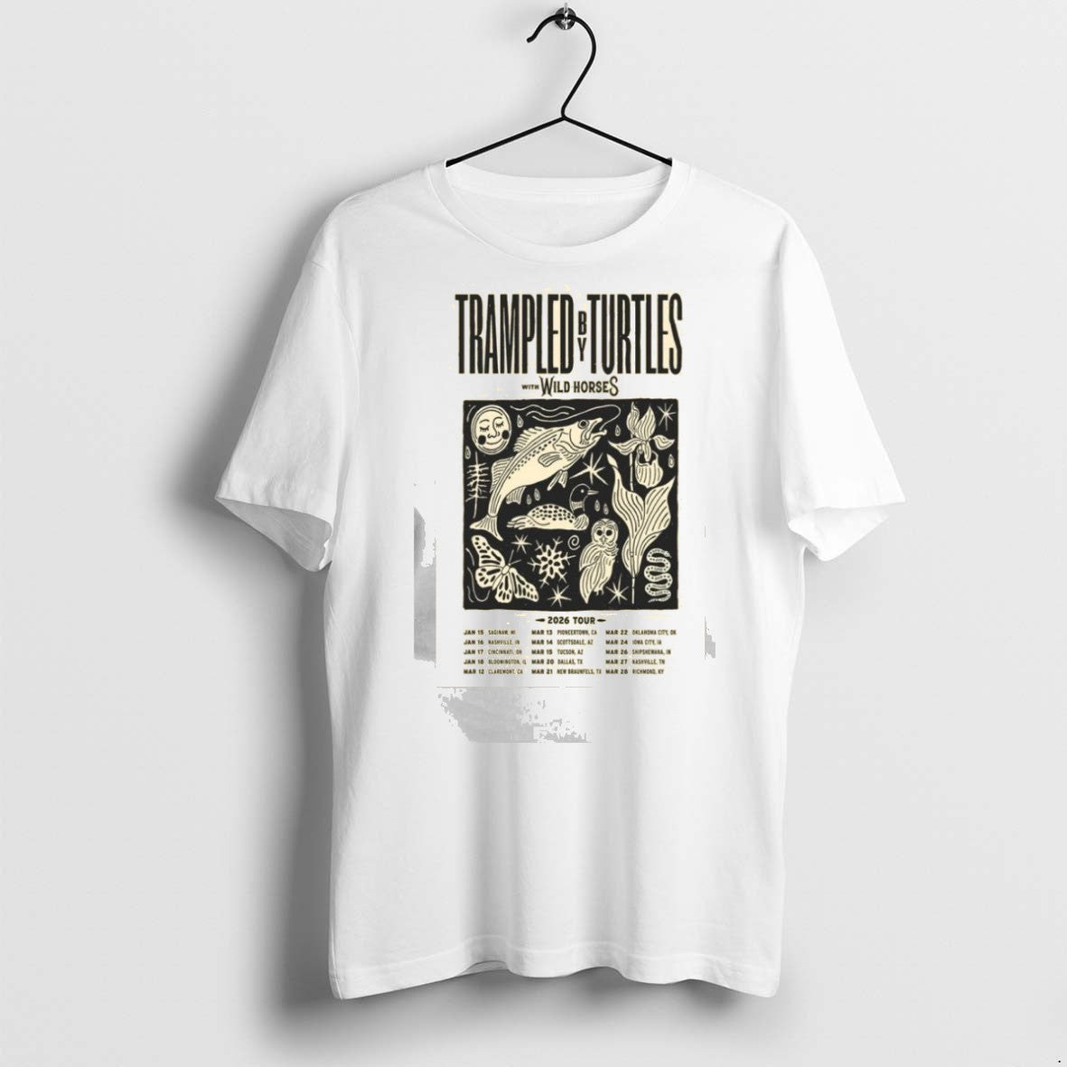 Trampled Turtles Wild Horses 2026 Tour T-Shirts, Hoodie, Sweatshirt - T-Shirt, Sweatshirt, Hoodie