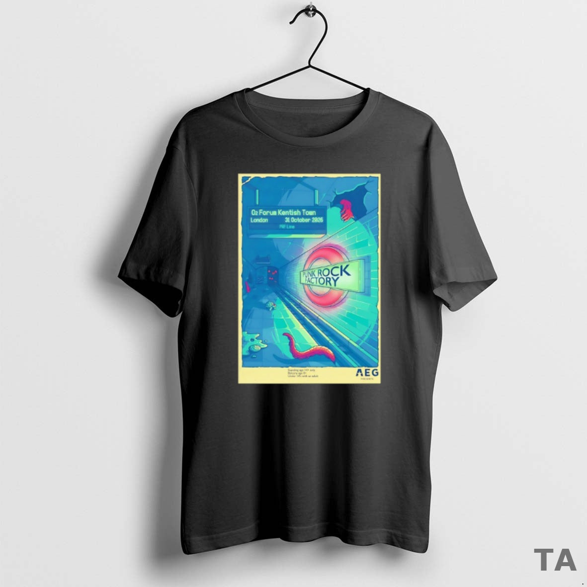Top Punk Rock Factory Event London Uk Oct 31 2025 T-Shirts, Hoodie, Sweatshirt - T-Shirt, Sweatshirt, Hoodie