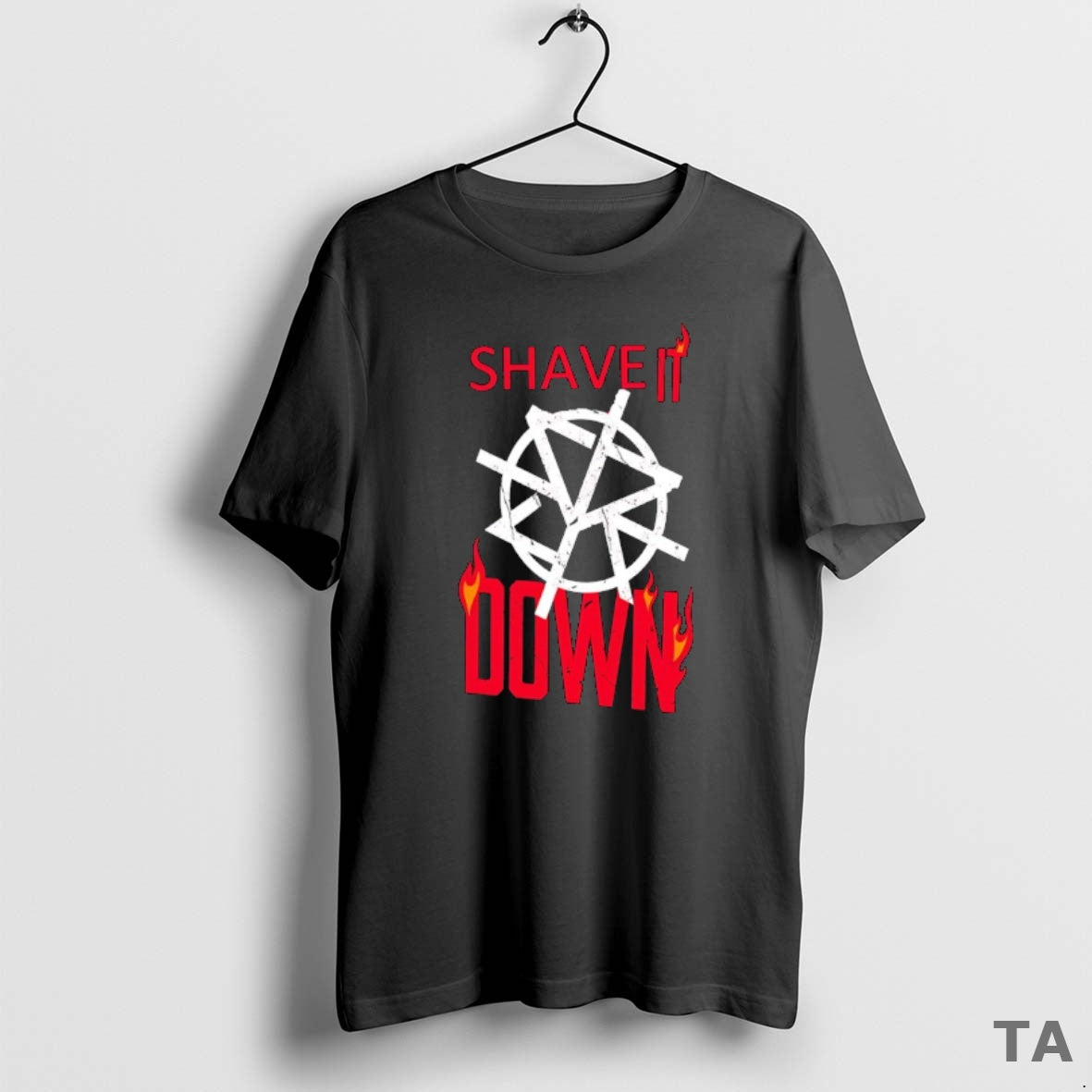 Top Shave Down Blazing Text T-Shirts, Hoodie, Sweatshirt - T-Shirt, Sweatshirt, Hoodie