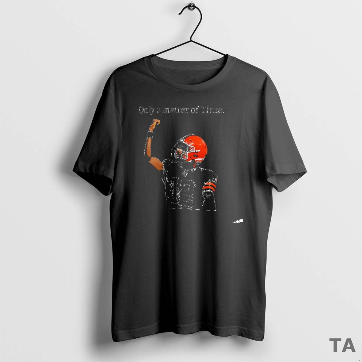 Top Shedeur Sanders Cleveland Browns Only Matter Time T-Shirts, Hoodie, Sweatshirt - T-Shirt, Sweatshirt, Hoodie
