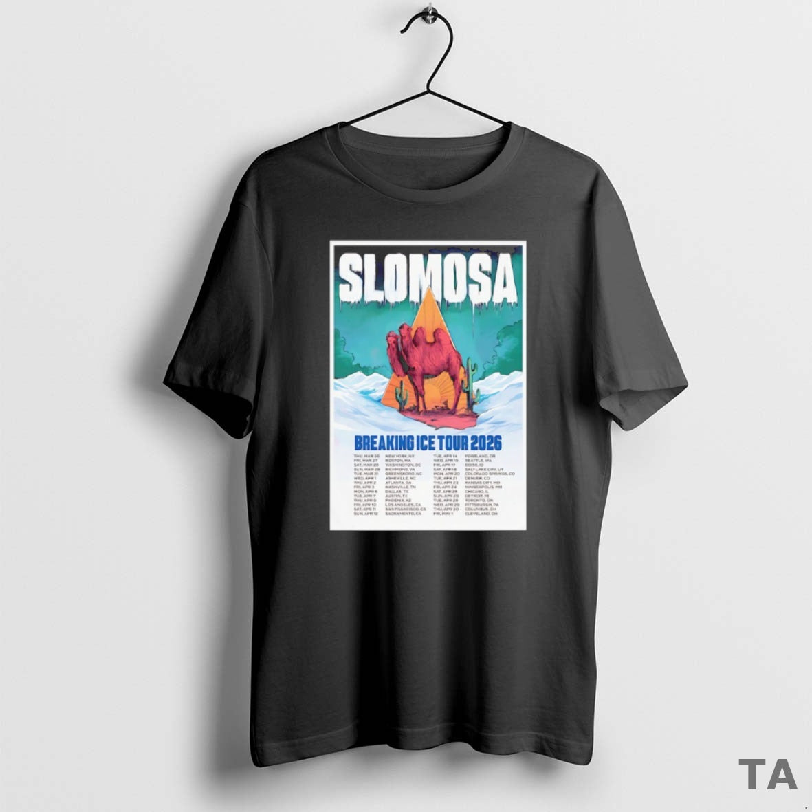 Top Slomosa Breaking Ice Tour 2026 T-Shirts, Hoodie, Sweatshirt - T-Shirt, Sweatshirt, Hoodie