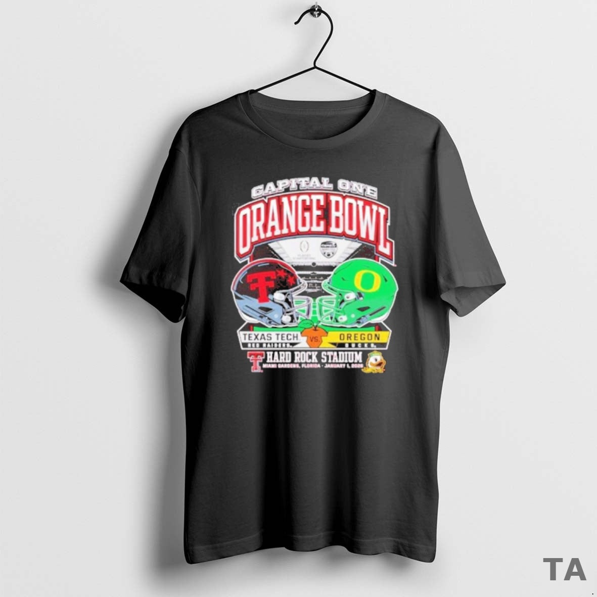 Top Texas Tech 2025 Orange Bowl Dueling Helmets Vs T-Shirts, Hoodie, Sweatshirt - T-Shirt, Sweatshirt, Hoodie