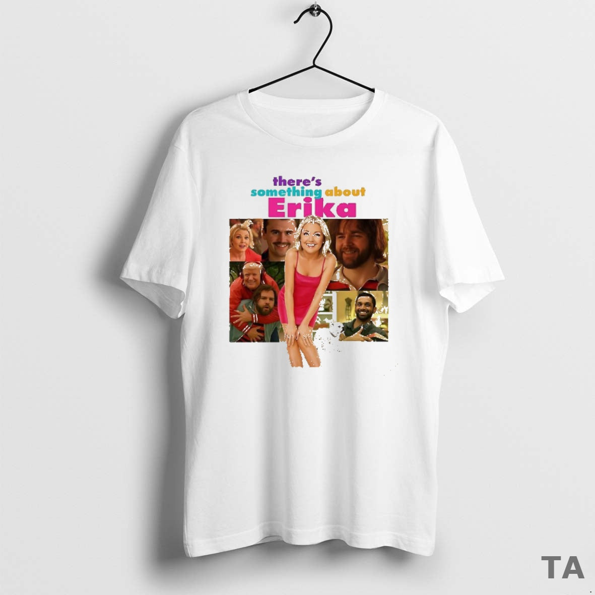 Top Theres Something About Erika Kirk Caricature T-Shirts, Hoodie, Sweatshirt - T-Shirt, Sweatshirt, Hoodie