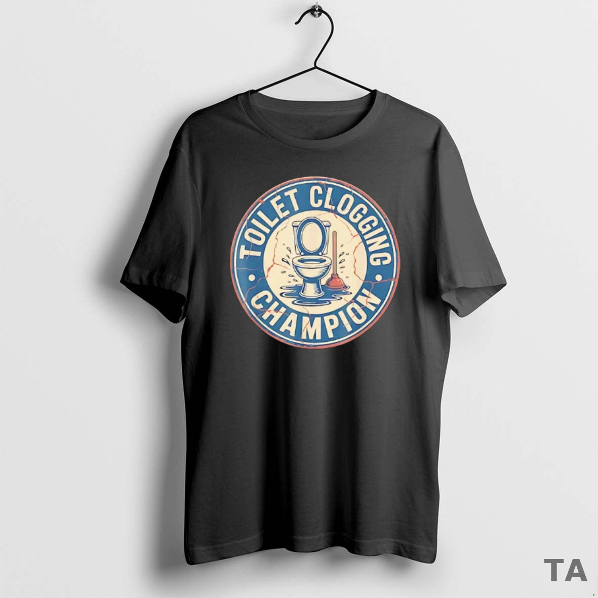Top Toilet Clogging Champion Retro T-Shirts, Hoodie, Sweatshirt - T-Shirt, Sweatshirt, Hoodie