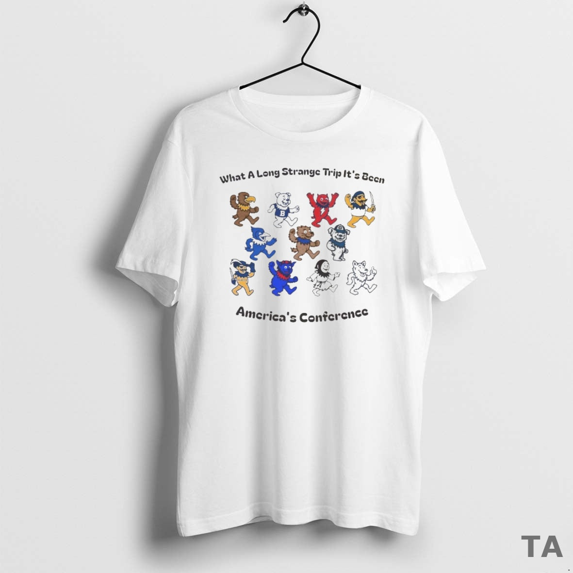 Top What Long Strange Trip Been Americas Conference Big East X Grateful Dead T-Shirts, Hoodie, Sweatshirt - T-Shirt, Sweatshirt, Hoodie