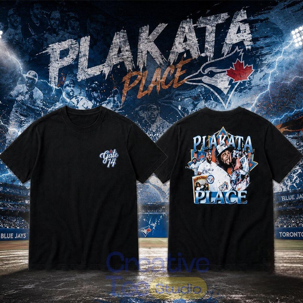 Toronto Blue Jays Gate 14 Vladimir Guerrero Jr Plakata Place T-Shirt Unisex T-shirt, Sweatshirt, Hoodie, Long Sleeve Tee - T-Shirt, Sweatshirt, Hoodie