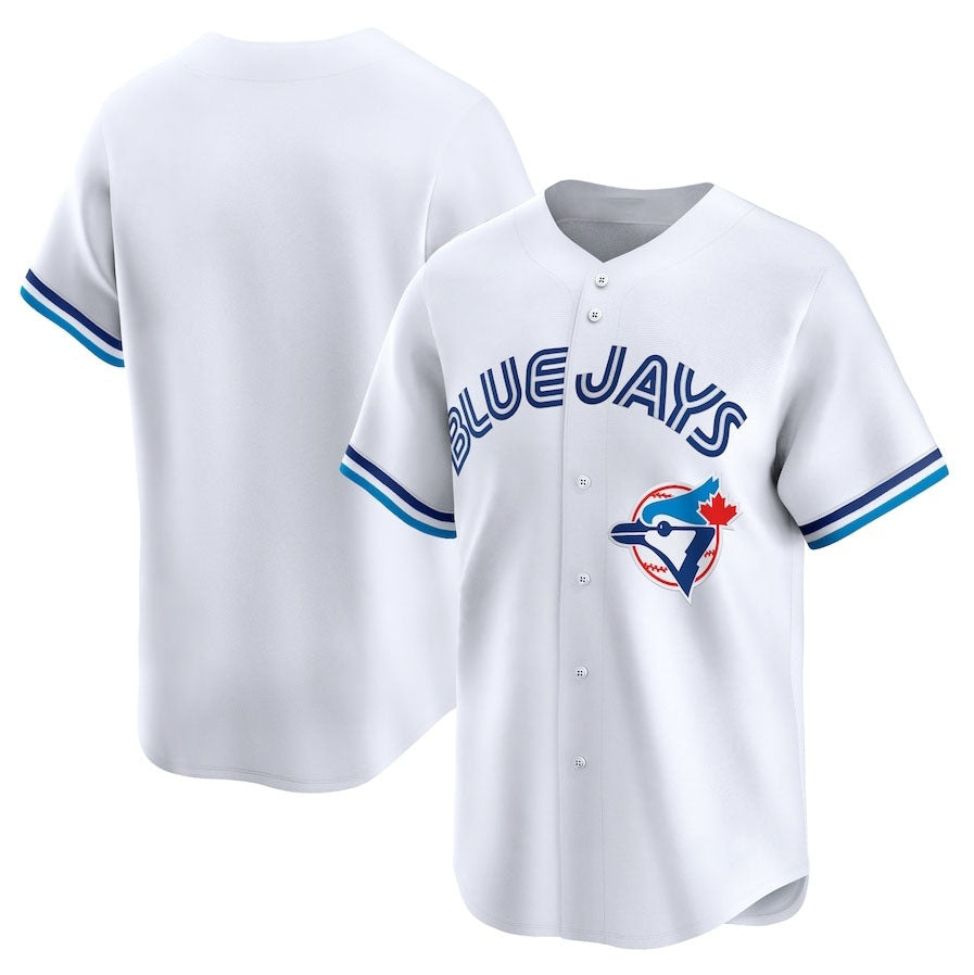 Toronto Blue Jays Cooperstown Collection Limited Jersey - White Stitched Baseball Jersey baseball jersey product view 1