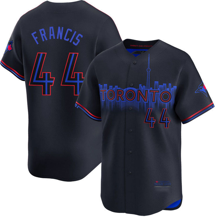 Toronto Blue Jays #44 Bowden Francis City Connect Limited Jersey Baseball Jersey baseball jersey product view 1