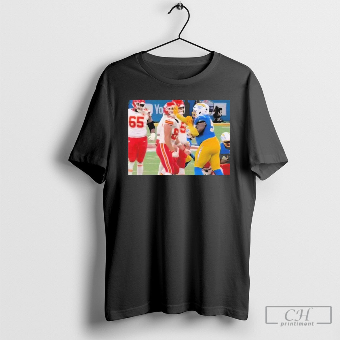 Travis Kelce Takes Slap Face During Smacked Teair Tart Los Angeles Chargers T-Shirts, Hoodie, Sweatshirt - T-Shirt, Sweatshirt, Hoodie
