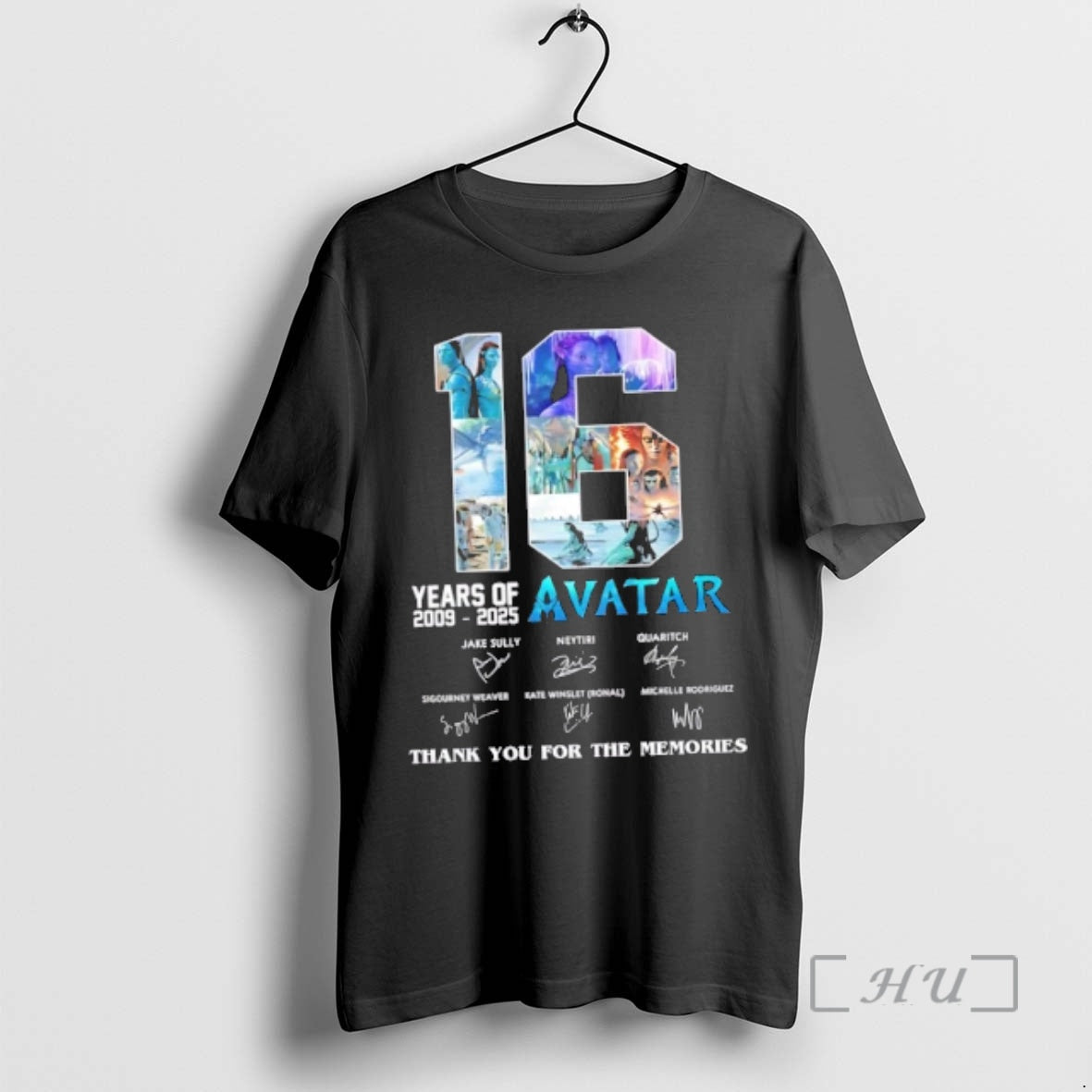Trending 16 Years 2009 2025 Avatar Movies 3 Thank You Memories Signatures T-Shirts, Hoodie, Sweatshirt - T-Shirt, Sweatshirt, Hoodie