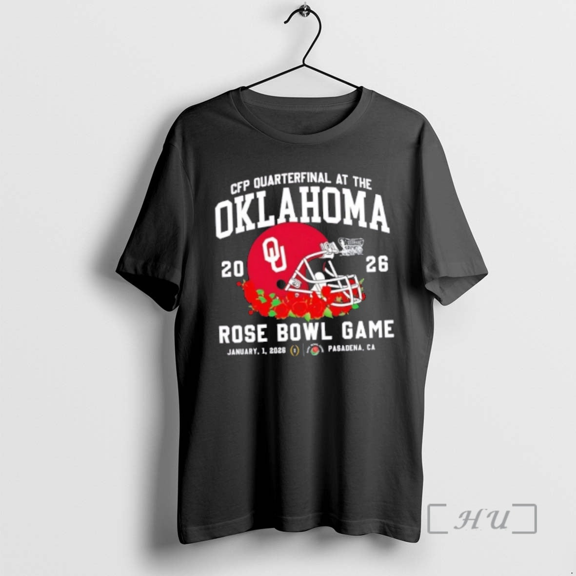 Trending 2026 Cfp Quarterfinal Oklahoma Sooners Rose Bowl Game Pasadena Ca T-Shirts, Hoodie, Sweatshirt - T-Shirt, Sweatshirt, Hoodie