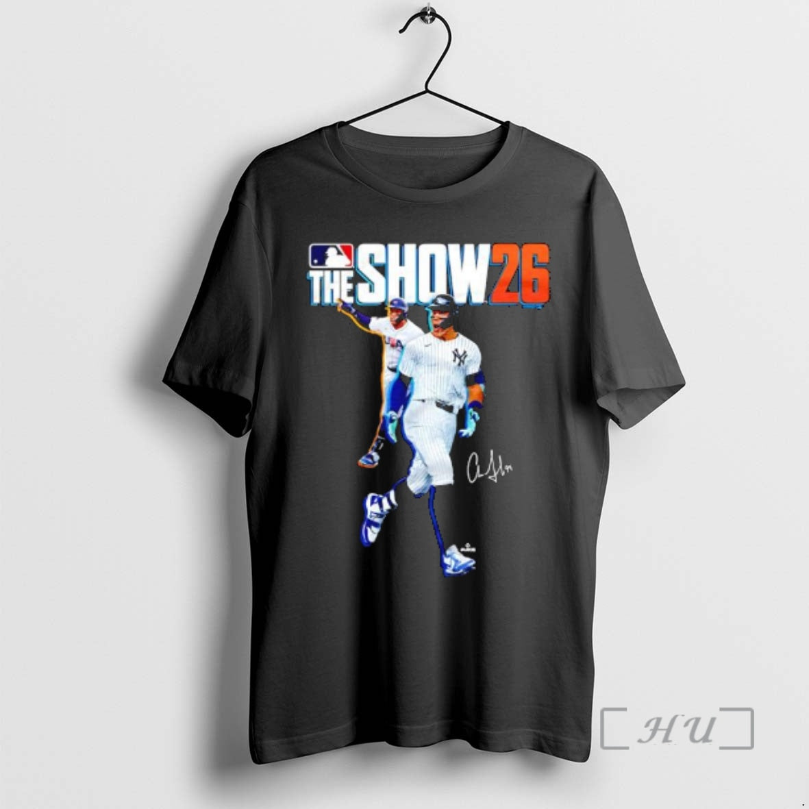 Trending Aaron Judge Mlb Show 26 Signature T-Shirts, Hoodie, Sweatshirt - T-Shirt, Sweatshirt, Hoodie