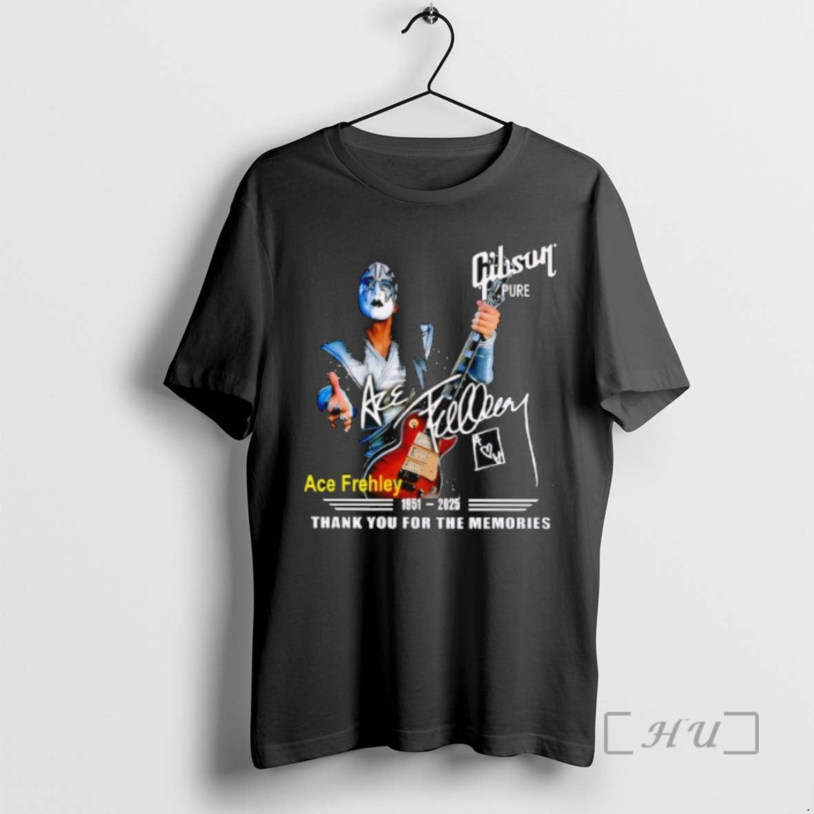 Trending Ace Frehley 1951 2025 Thank You Memories Signature T-Shirts, Hoodie, Sweatshirt - T-Shirt, Sweatshirt, Hoodie