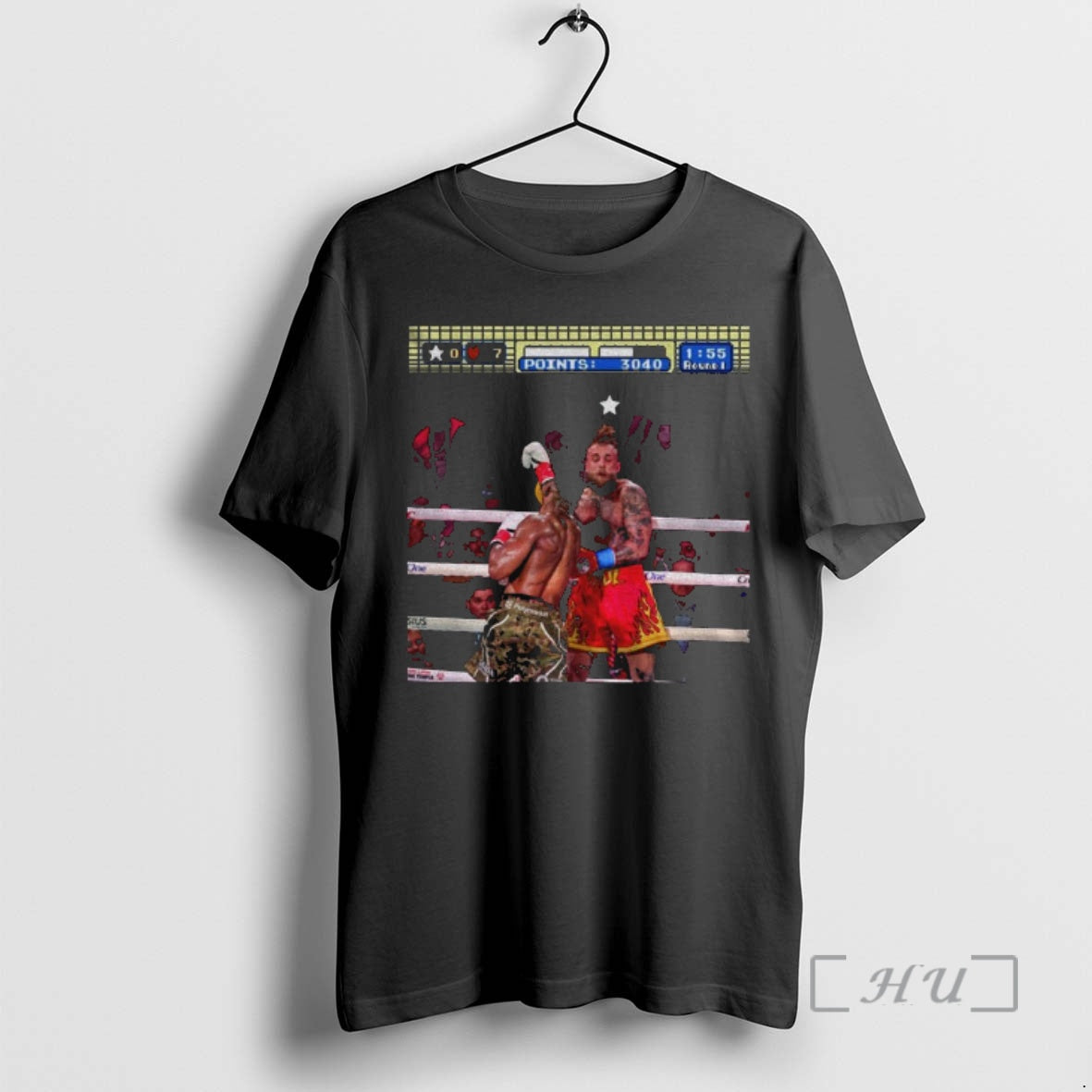 Trending Anthony Joshua Punch Out Level 1 Glass Jaw Jake Paul T-Shirts, Hoodie, Sweatshirt - T-Shirt, Sweatshirt, Hoodie