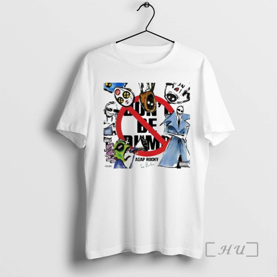 Trending Asap Rocky Dont Be Dumb Album Cover T-Shirts, Hoodie, Sweatshirt - T-Shirt, Sweatshirt, Hoodie