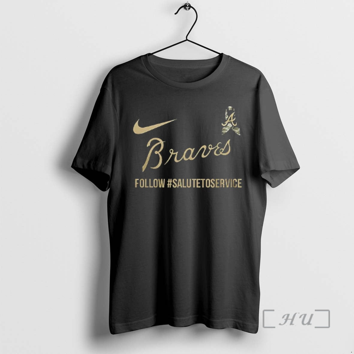 Trending Atlanta Braves Salute Service Honor Empower Connect Our Military Double Sided T-Shirts, Hoodie, Sweatshirt - T-Shirt, Sweatshirt, Hoodie