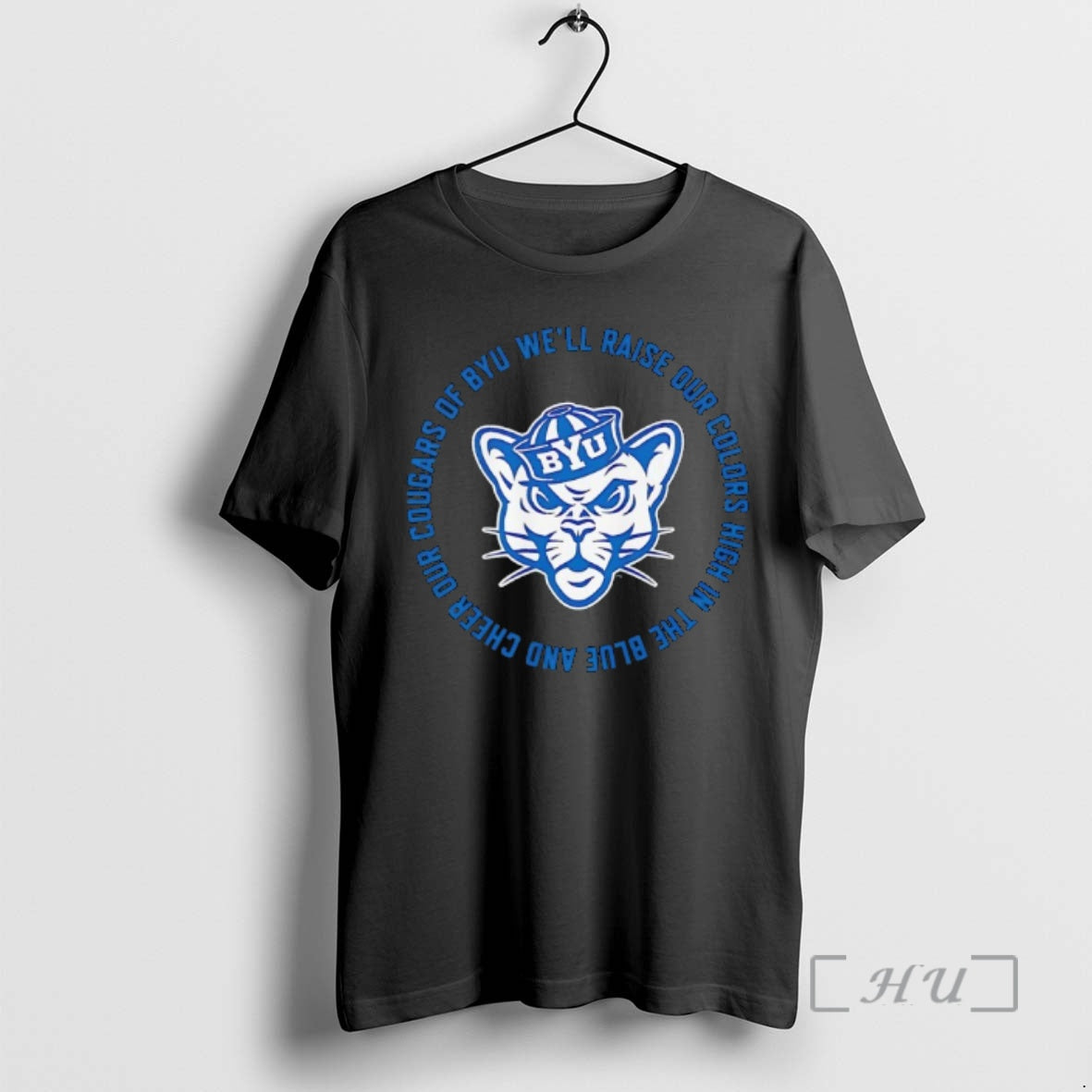 Trending Byu Cougars Well Raise Our Colors High Blue Cheer Our Cougars T-Shirts, Hoodie, Sweatshirt - T-Shirt, Sweatshirt, Hoodie