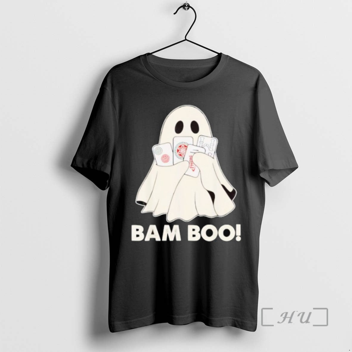Trending Bam Boo Halloween Ghost Mahjong Funny Costume Game T-Shirts, Hoodie, Sweatshirt - T-Shirt, Sweatshirt, Hoodie