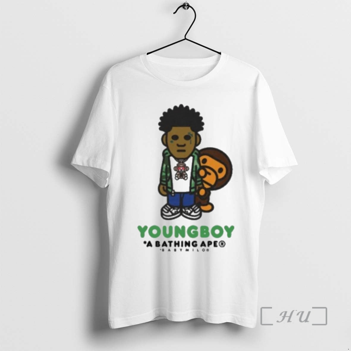 Trending Bape X Youngboy Never Broke Again Milo T-Shirts, Hoodie, Sweatshirt - T-Shirt, Sweatshirt, Hoodie
