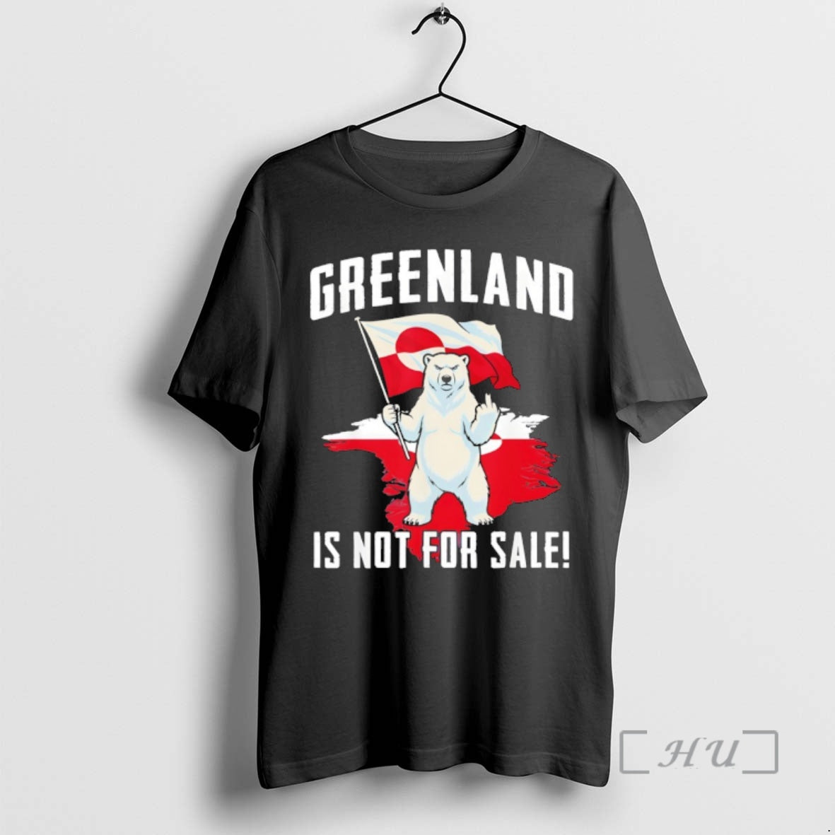 Trending Bear Middle Finger Greenland Is Not Sale Flag Political T-Shirts, Hoodie, Sweatshirt - T-Shirt, Sweatshirt, Hoodie