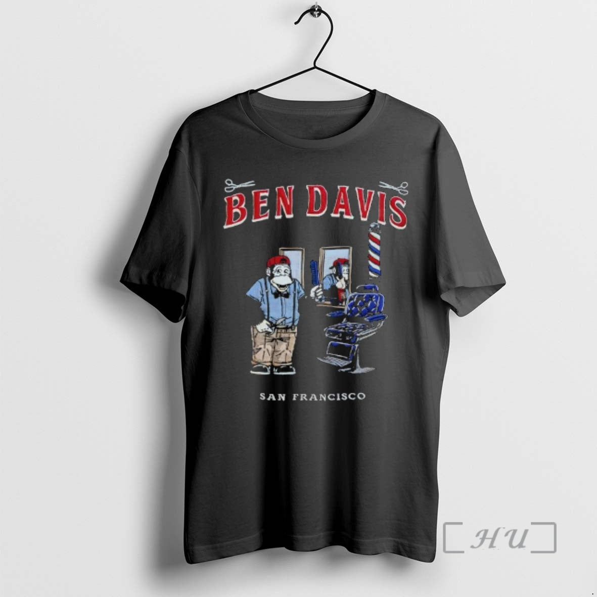 Trending Ben Davis San Francisco Monkey Barber Shop T-Shirts, Hoodie, Sweatshirt - T-Shirt, Sweatshirt, Hoodie