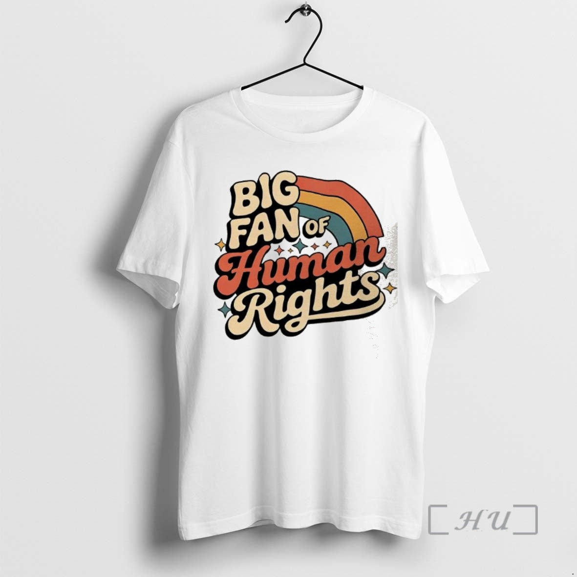 Trending Big Fan Human Rights Rainbow Vintage T-Shirts, Hoodie, Sweatshirt - T-Shirt, Sweatshirt, Hoodie