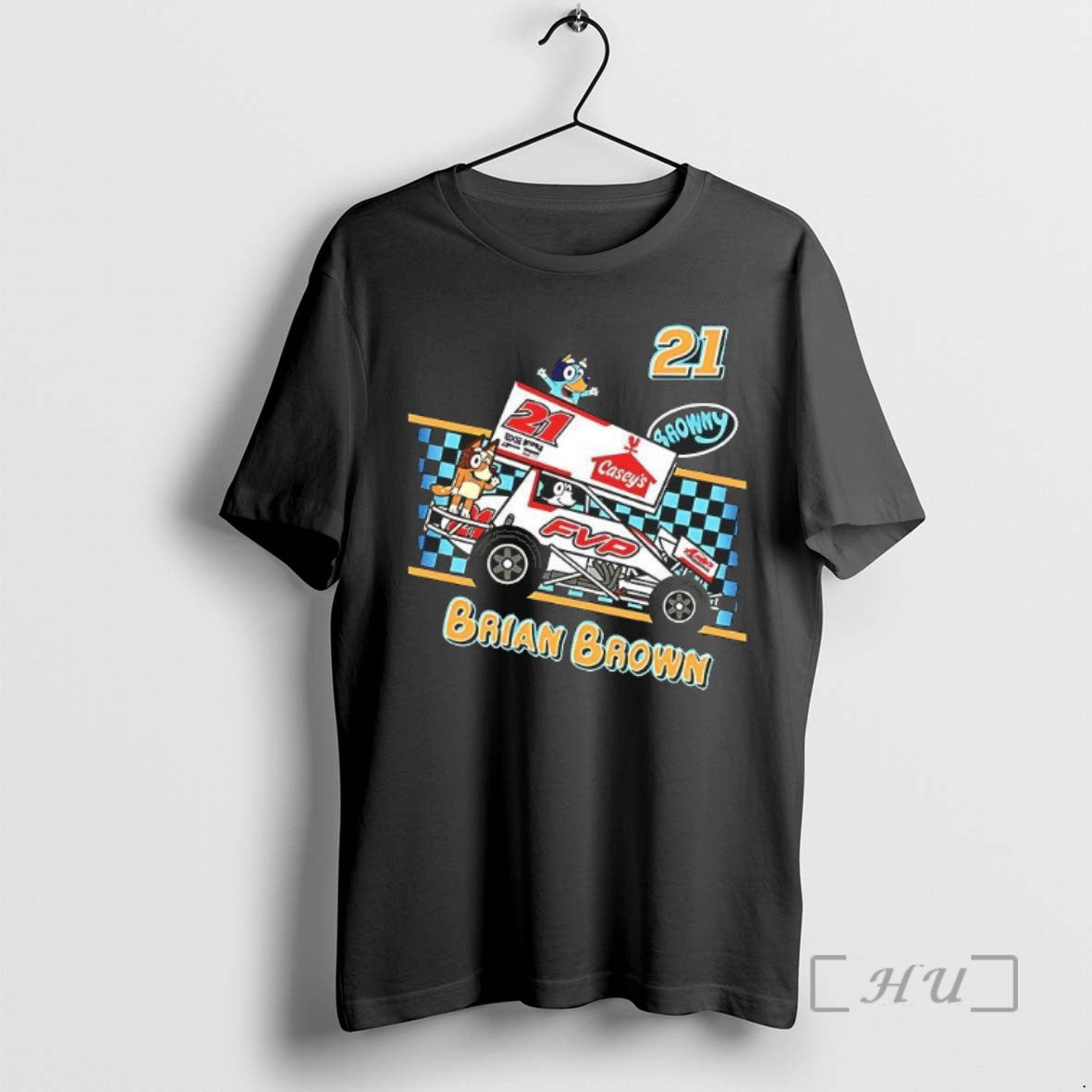 Trending Bluey Brian Brown Caseys Fvp Racing 21 T-Shirts, Hoodie, Sweatshirt - T-Shirt, Sweatshirt, Hoodie
