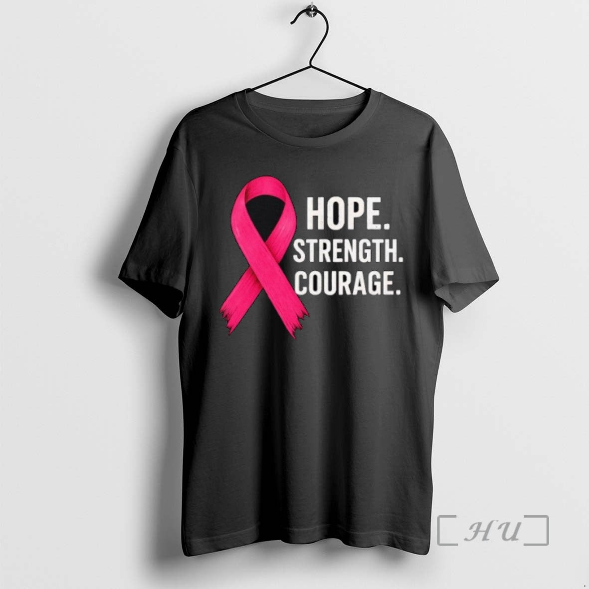 Trending Breast Cancer Hope Strength Courage T-Shirts, Hoodie, Sweatshirt - T-Shirt, Sweatshirt, Hoodie