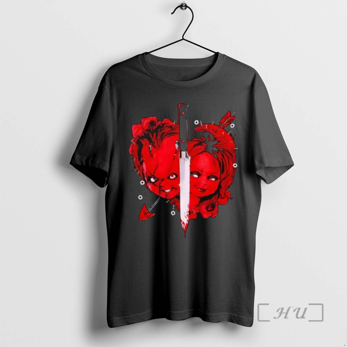Trending Bride Chucky Tiffany Chucky Knife Portrait T-Shirts, Hoodie, Sweatshirt - T-Shirt, Sweatshirt, Hoodie