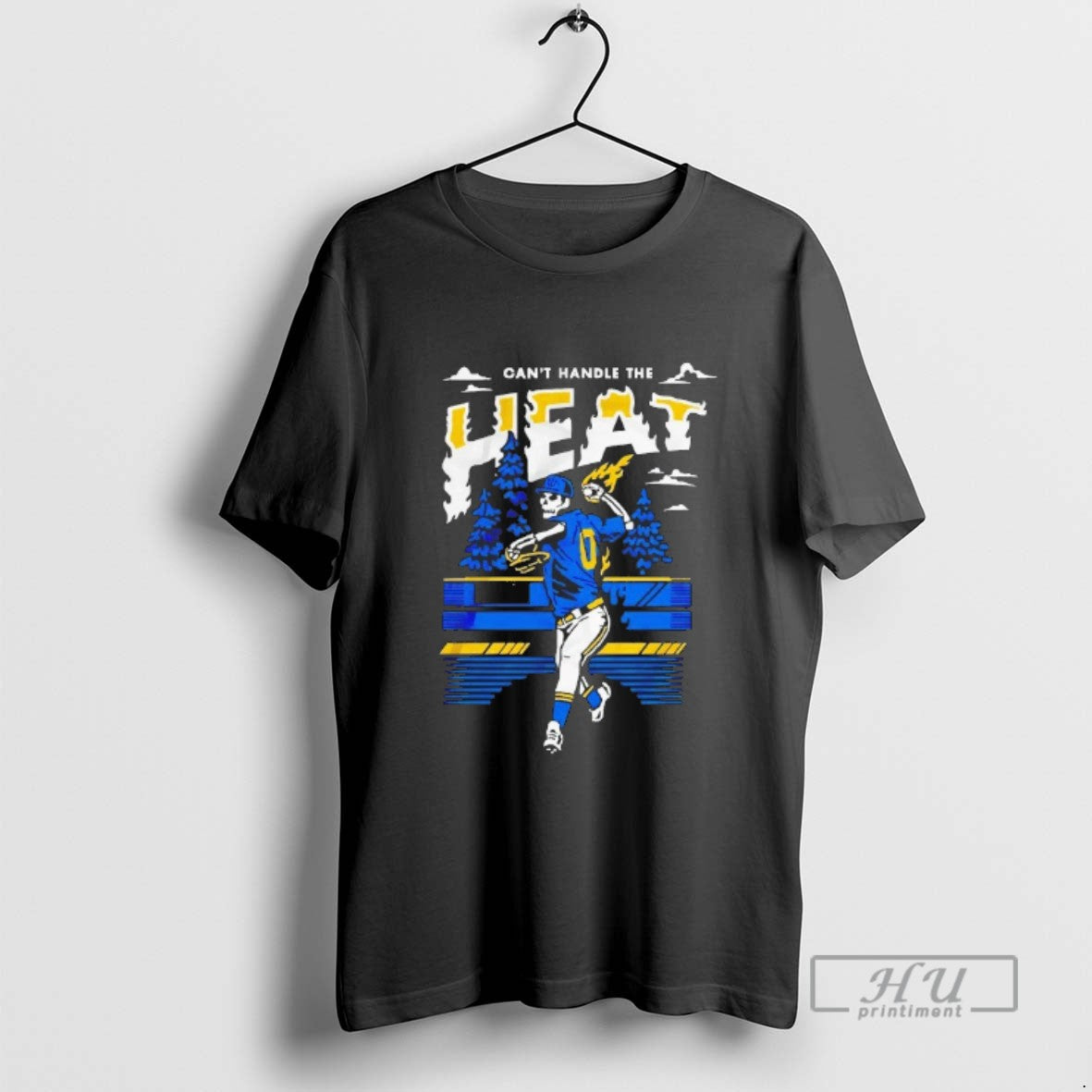 Trending Cant Handle Heat Baseball Blackshirt T-Shirts, Hoodie, Sweatshirt - T-Shirt, Sweatshirt, Hoodie