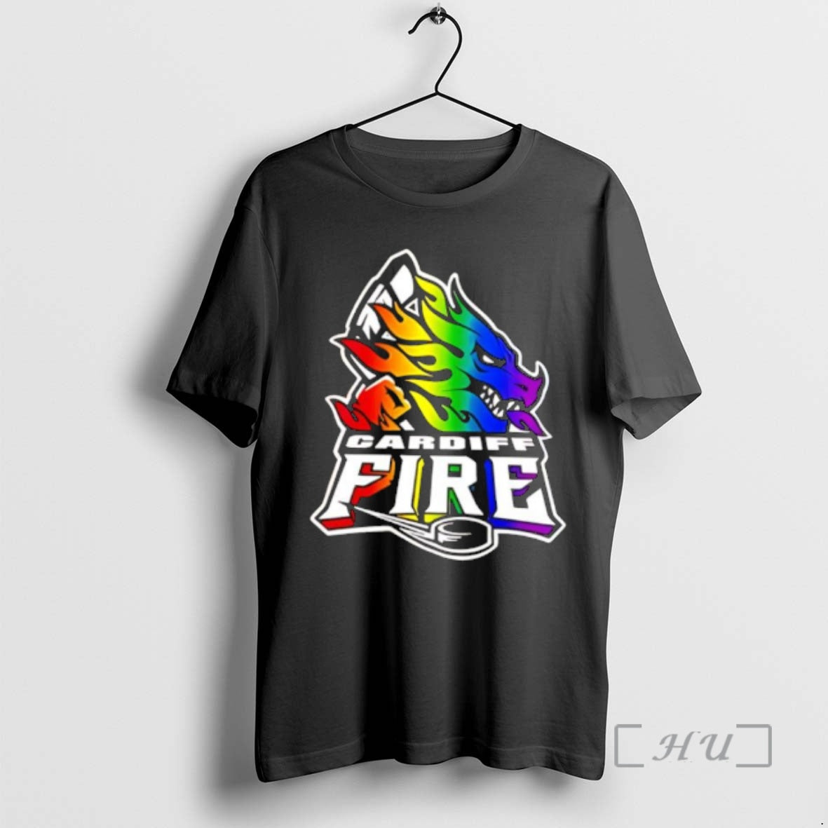 Trending Cardiff Fire Hockey Logo Pride T-Shirts, Hoodie, Sweatshirt - T-Shirt, Sweatshirt, Hoodie
