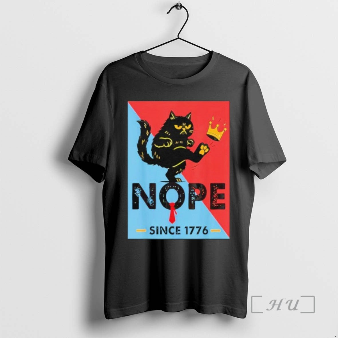 Trending Cat No Kings October 18 Since 1776 T-Shirts, Hoodie, Sweatshirt - T-Shirt, Sweatshirt, Hoodie