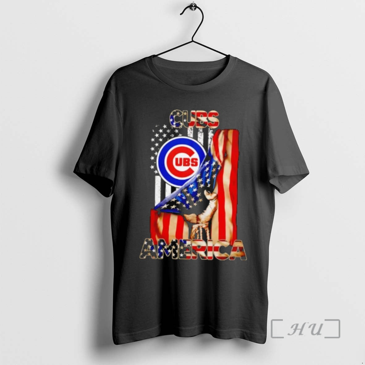 Trending Chicago Cubs Usa Flag Independence Day T-Shirts, Hoodie, Sweatshirt - T-Shirt, Sweatshirt, Hoodie