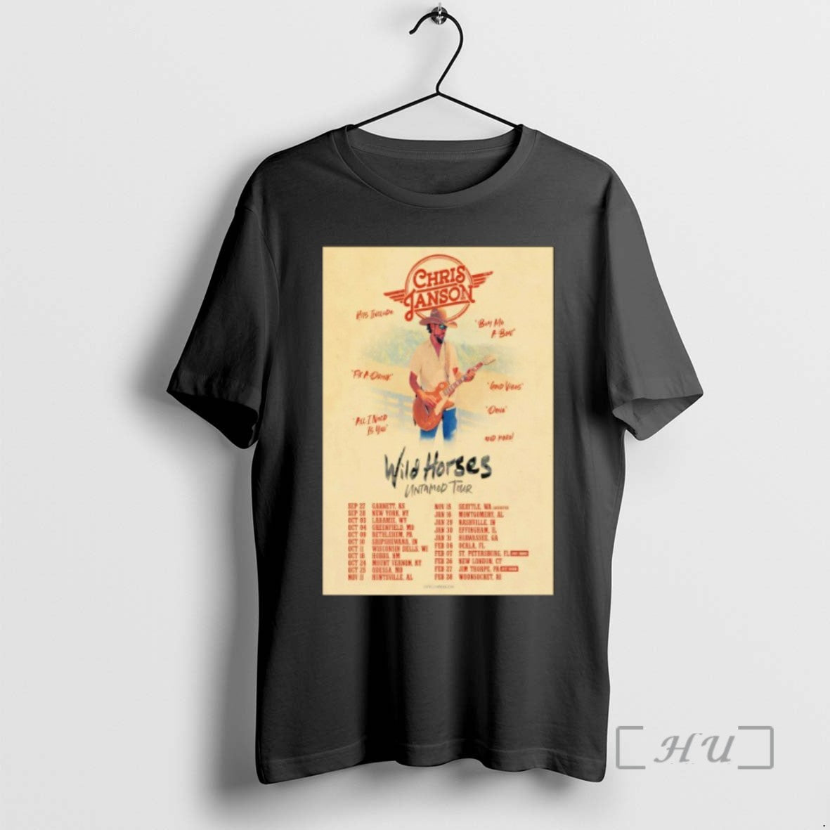 Trending Chris Janson Wild Horses Untamed Tour 2025 2026 T-Shirts, Hoodie, Sweatshirt - T-Shirt, Sweatshirt, Hoodie