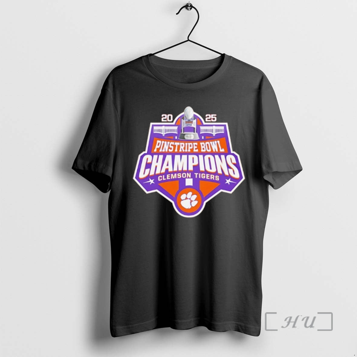 Trending Clemson Tigers 2025 Pinstripe Bowl Champions Logo T-Shirts, Hoodie, Sweatshirt - T-Shirt, Sweatshirt, Hoodie