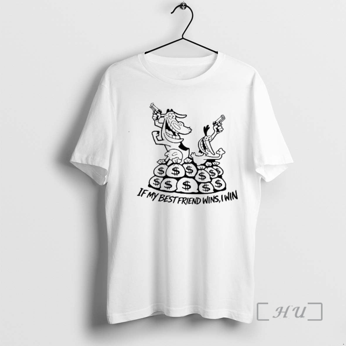 Trending Cow If My Best Friend Wins I Win Meme T-Shirts, Hoodie, Sweatshirt - T-Shirt, Sweatshirt, Hoodie