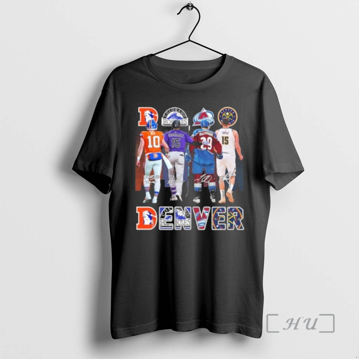 Trending Denver Team Player Signature T-Shirts, Hoodie, Sweatshirt - T-Shirt, Sweatshirt, Hoodie