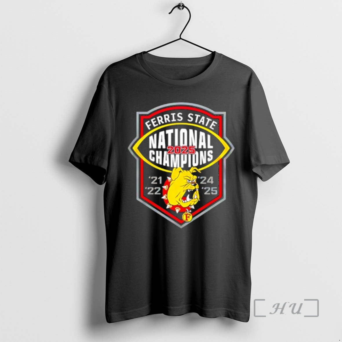 Trending Ferris State Back Back 2025 National Champions 21 22 24 25 T-Shirts, Hoodie, Sweatshirt - T-Shirt, Sweatshirt, Hoodie