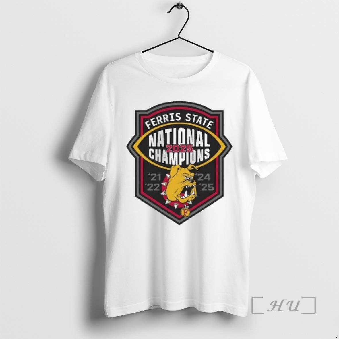 Trending Ferris State Bulldogs Ncaa Division Ii National Championship 5 Time T-Shirts, Hoodie, Sweatshirt - T-Shirt, Sweatshirt, Hoodie