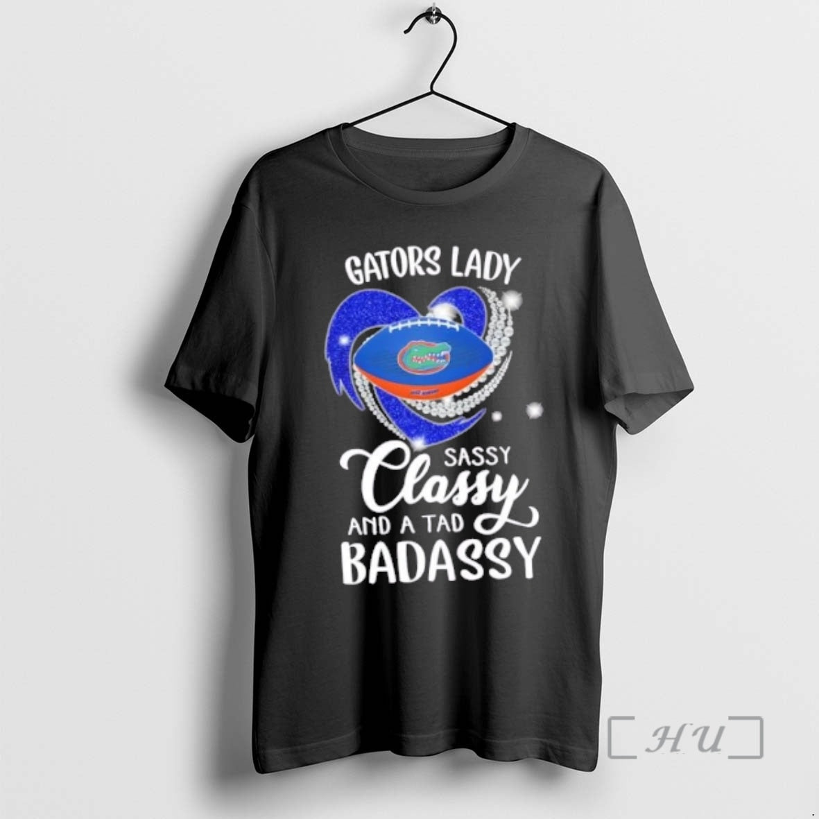 Trending Florida Gators Lady Sassy Classy Tad Badassy Diamond Heart T-Shirts, Hoodie, Sweatshirt - T-Shirt, Sweatshirt, Hoodie