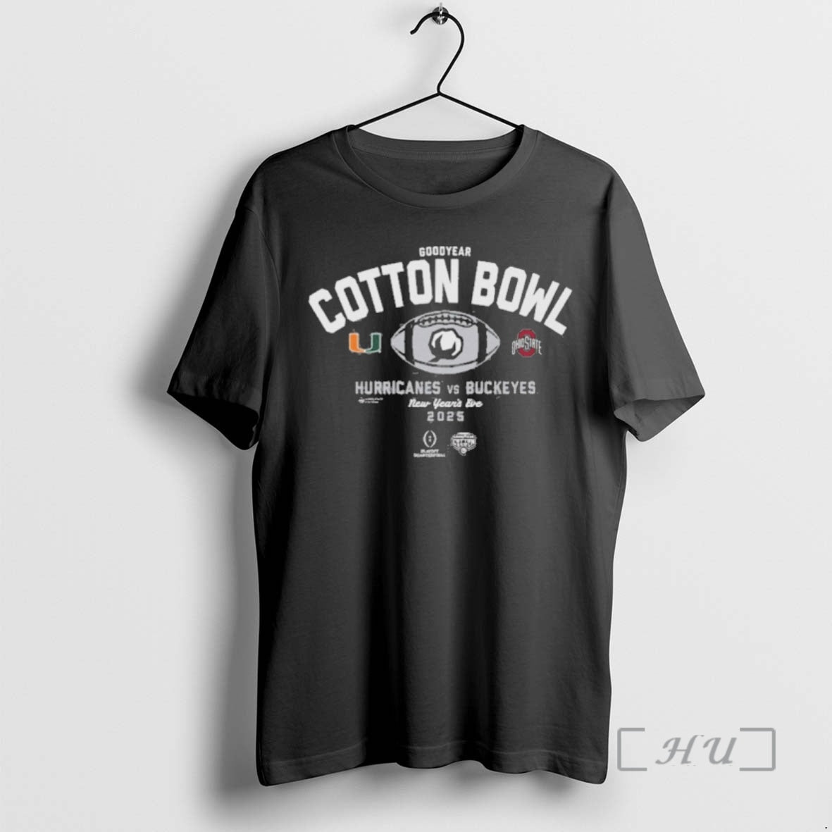 Trending Goodyear Cotton Bowl Hurricanes Vs Buckeyes New Years Eve 2025 T-Shirts, Hoodie, Sweatshirt - T-Shirt, Sweatshirt, Hoodie