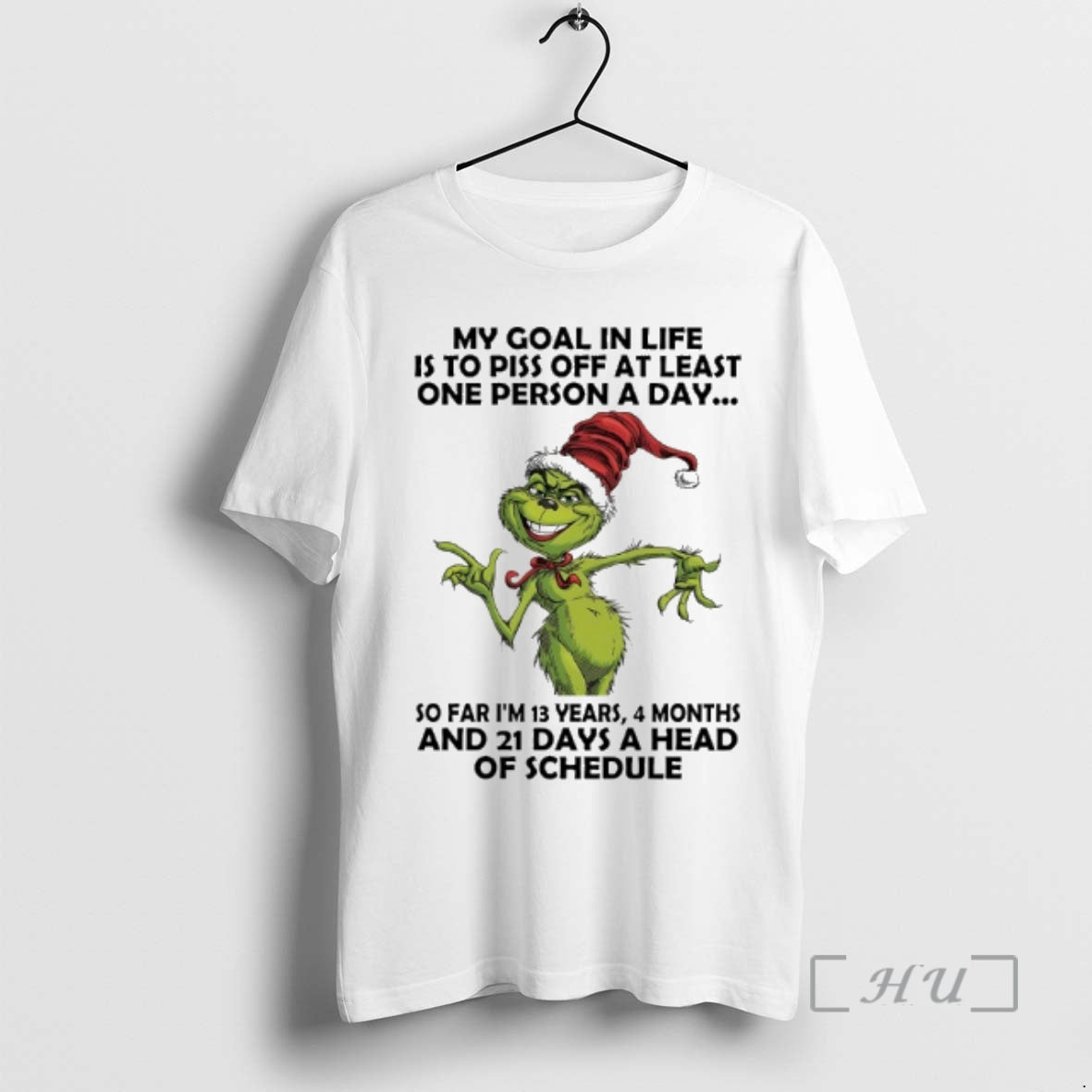 Trending Grinch Santa My Goal Life Is Piss Off Least One Person T-Shirts, Hoodie, Sweatshirt - T-Shirt, Sweatshirt, Hoodie