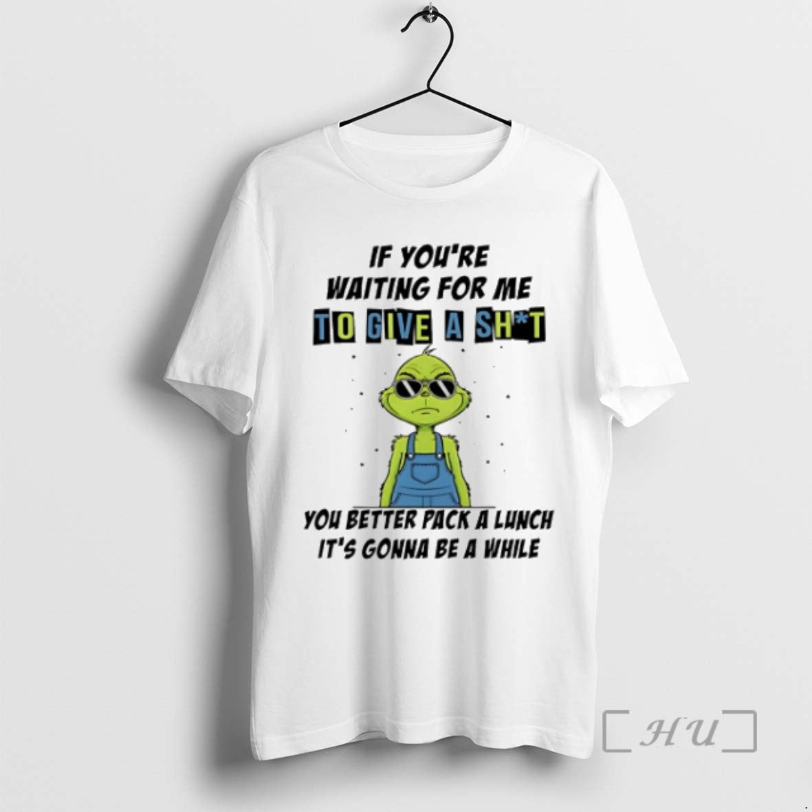 Trending Grinch If Youre Waiting Me Give Shit You Better T-Shirts, Hoodie, Sweatshirt - T-Shirt, Sweatshirt, Hoodie