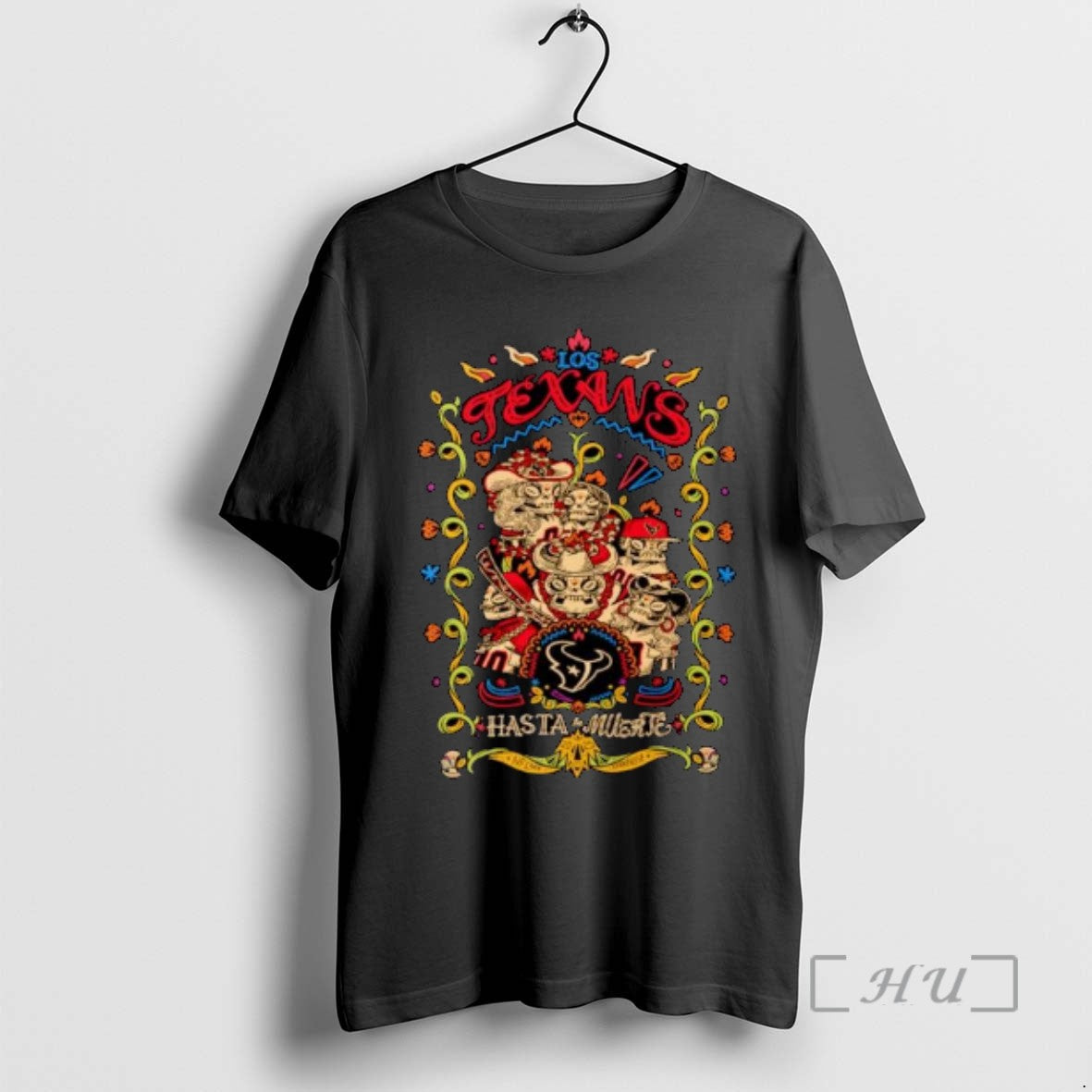 Trending Houston Texans Hasta La Muerte Ornaments T-Shirts, Hoodie, Sweatshirt - T-Shirt, Sweatshirt, Hoodie