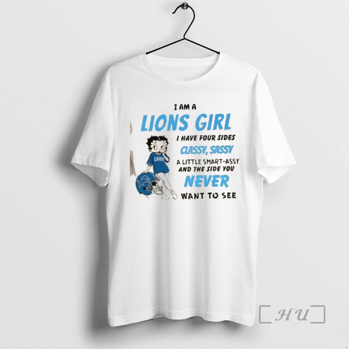 Trending I Am Detroit Lions Girl I Have Four Sides Classy Sassy Little T-Shirts, Hoodie, Sweatshirt - T-Shirt, Sweatshirt, Hoodie